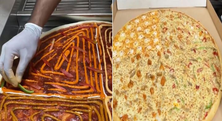 कभी नहीं देखा होगा इतना बड़ा Pizza,खाने के लिए हो उठेंगे बेकरार!