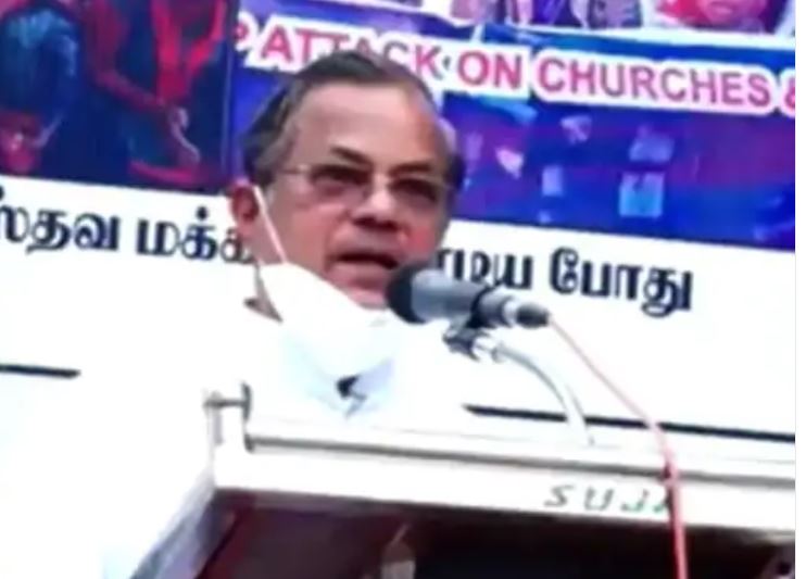 तमिल पादरी का विवादित बयान:बोले-ईसा ही असली भगवान….