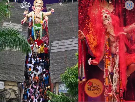 मुंबई में बप्‍पा की धूमधाम से विदाई,देख‍िए भक्‍तों का उत्‍साह