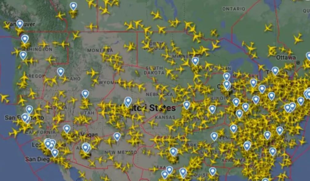 अमेरिकी एयर सर्विस में खराबी से प्रभावित हुईं विमान सेवाएं,कैंसिल की गईं 93 उड़ानें