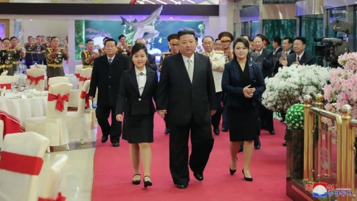उत्तर कोरिया के नेता किम जोंग उन की बेटी पहुंची सैनिकों से मिलने, पत्नी भी हुईं कार्यक्रम में शामिल