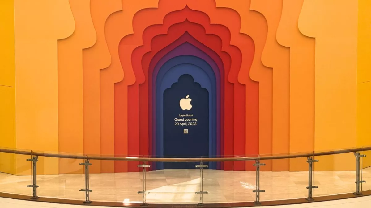 दिल्ली के साकेत में खुला देश का दूसरा एप्पल रिटेल स्टोर