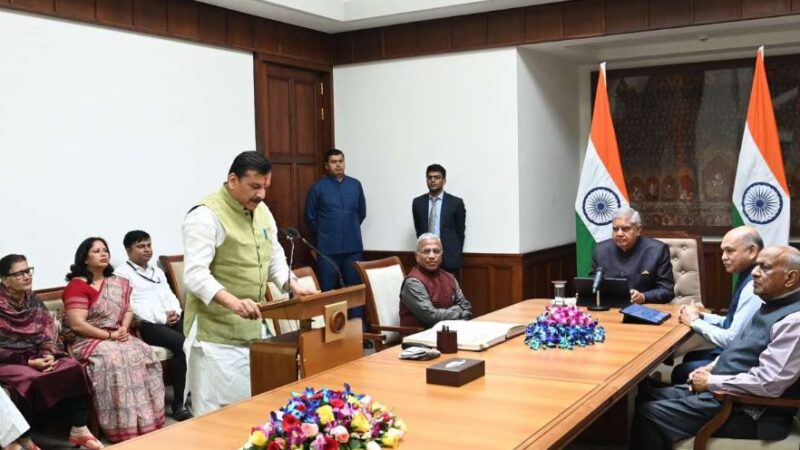 संजय सिंह ने ली शपथ,एमपी-विधायक जेल में हो तब क्या मिल सकती है सदन में एंट्री