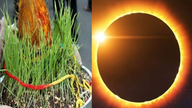 नवरात्रि घटस्‍थापना पर सूर्य ग्रहण का साया!पूजा-पाठ में किन बातों का रखें ध्‍यान?