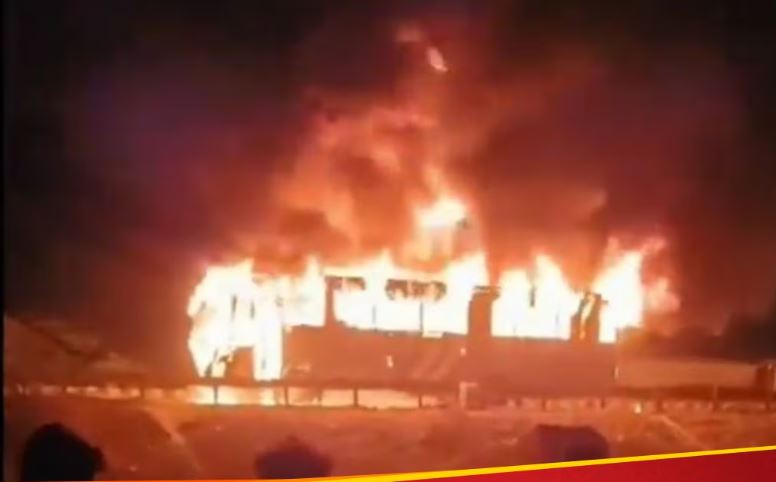 ‘रोको-रोको…आग लगी है आग’ चिल्लाते रहे लोग,ड्राइवर था अनजान,जिंदा जल गए 9 लोग