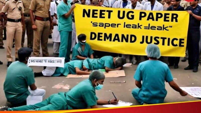 जले हुए पेपर,2.6 करोड़ के ब्लैंक चेक,गिरफ्तार आरोपियों का क्या हुआ? इन पर NTA चुप क्यों है?