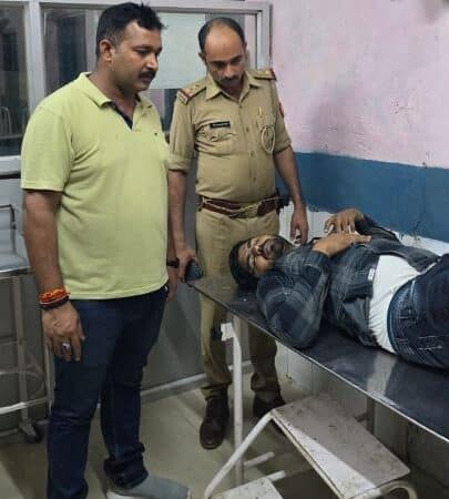 पुलिस मुठभेड़ में एक बदमाश को लगी गोली