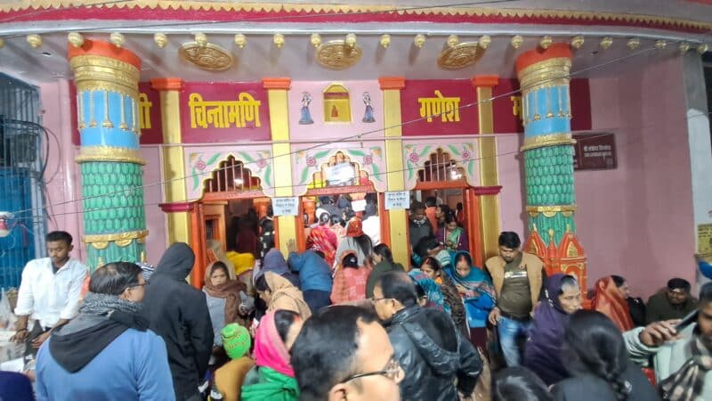 56 विनायक समेत अन्य गणेश मंदिरों पर रही भक्तों की भीड़