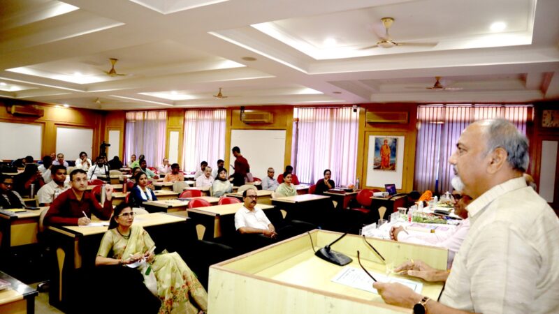 एसएमएस में एआई, डिज़ाइन थिंकिंग व एनालिटिक्स पर सात दिवसीय एफडीपी शुरू