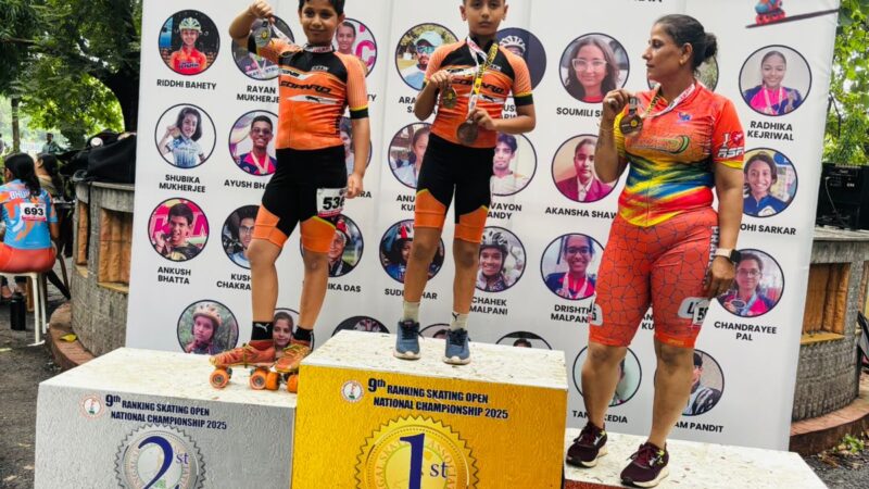 नेशनल स्पीड स्केटिंग चैंपियनशिप में बरेका के खिलाड़ियों ने बढ़ाया प्रदेश का  मान