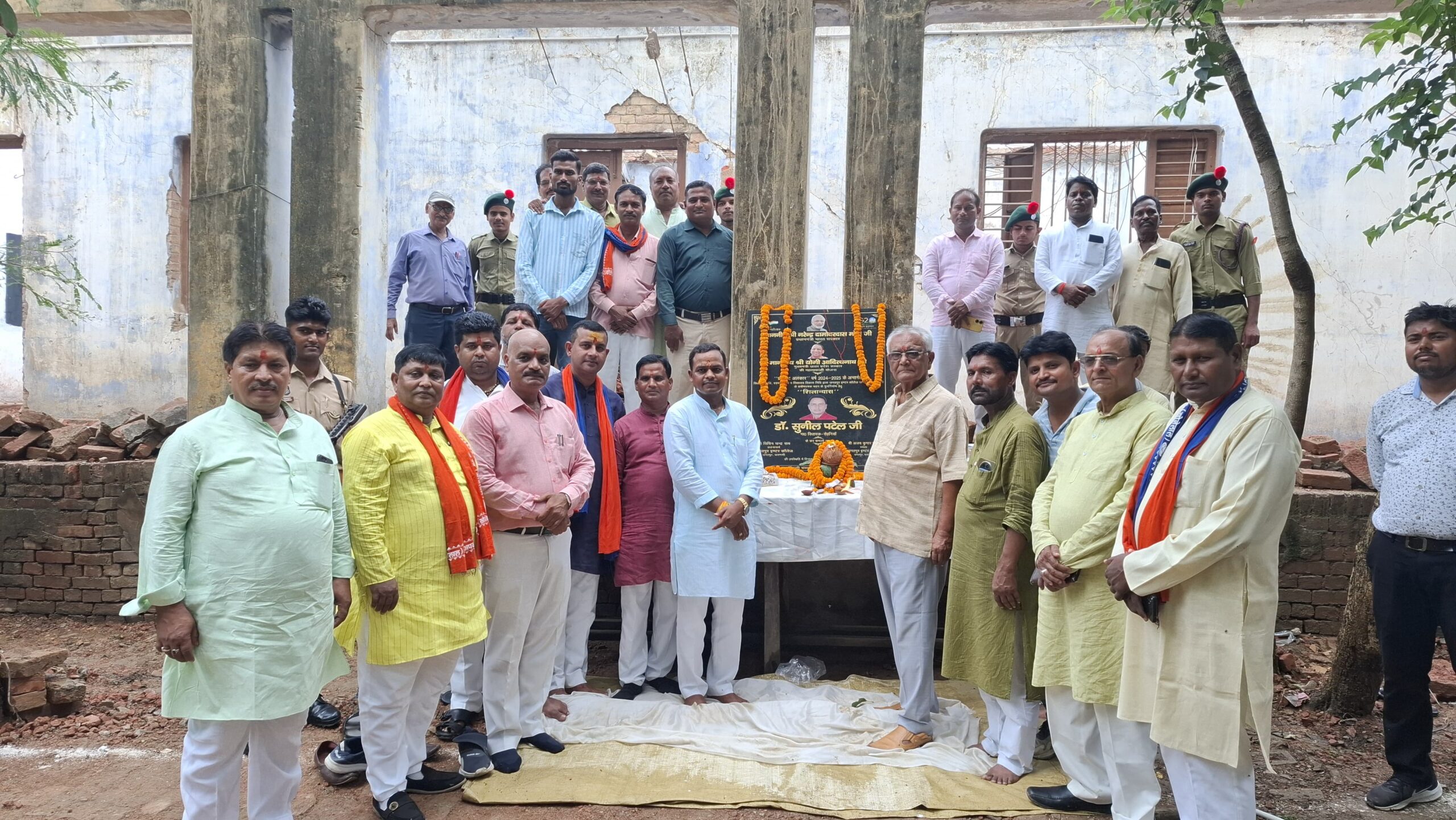 जगतपुर इंटर कॉलेज में 63 लाख की लागत से बनने वाली प्रयोगशाला का विधायक ने किया शिलान्यास