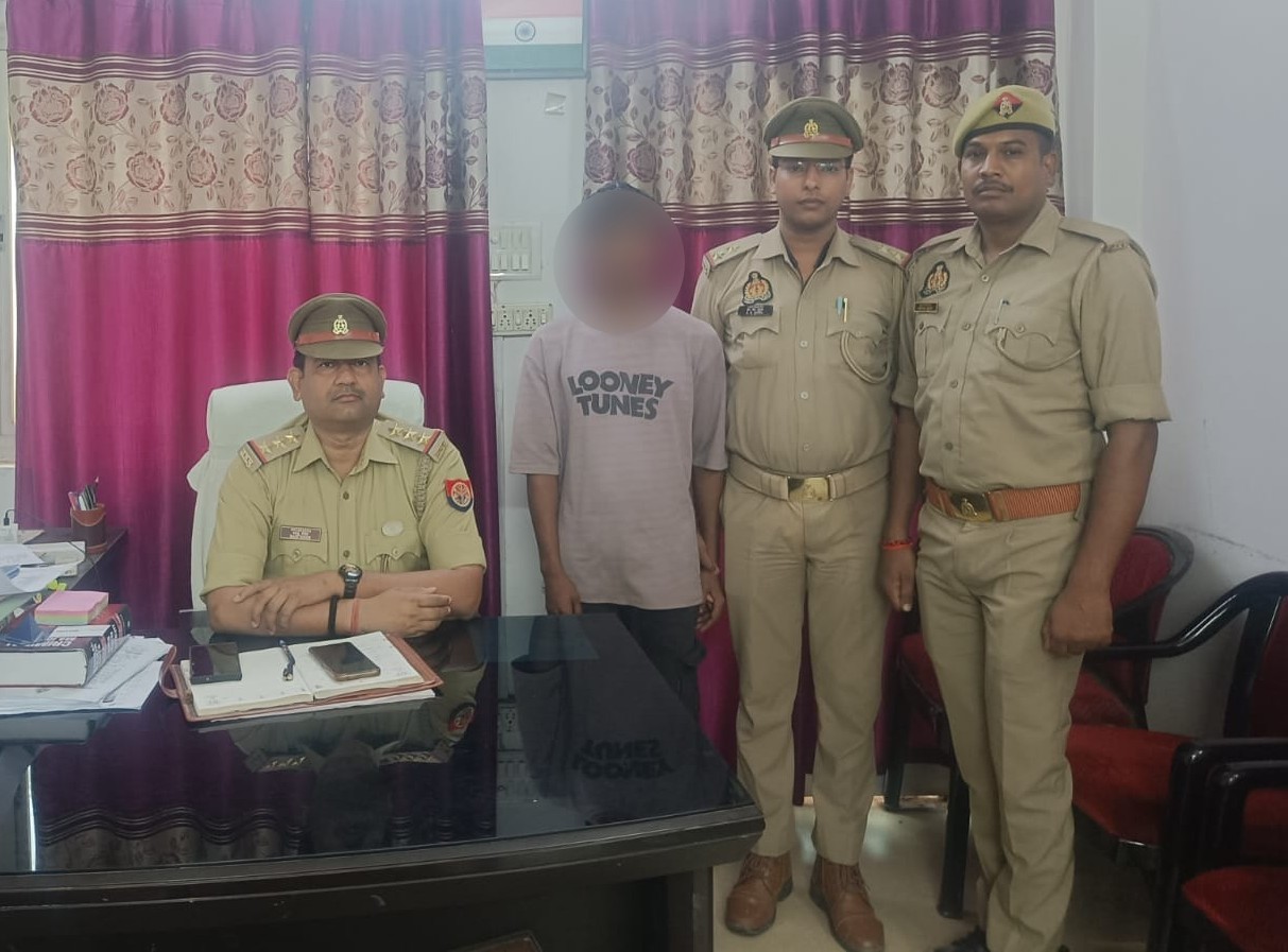 किशोरी को भगाने के मामले में वांछित गिरफ्तार