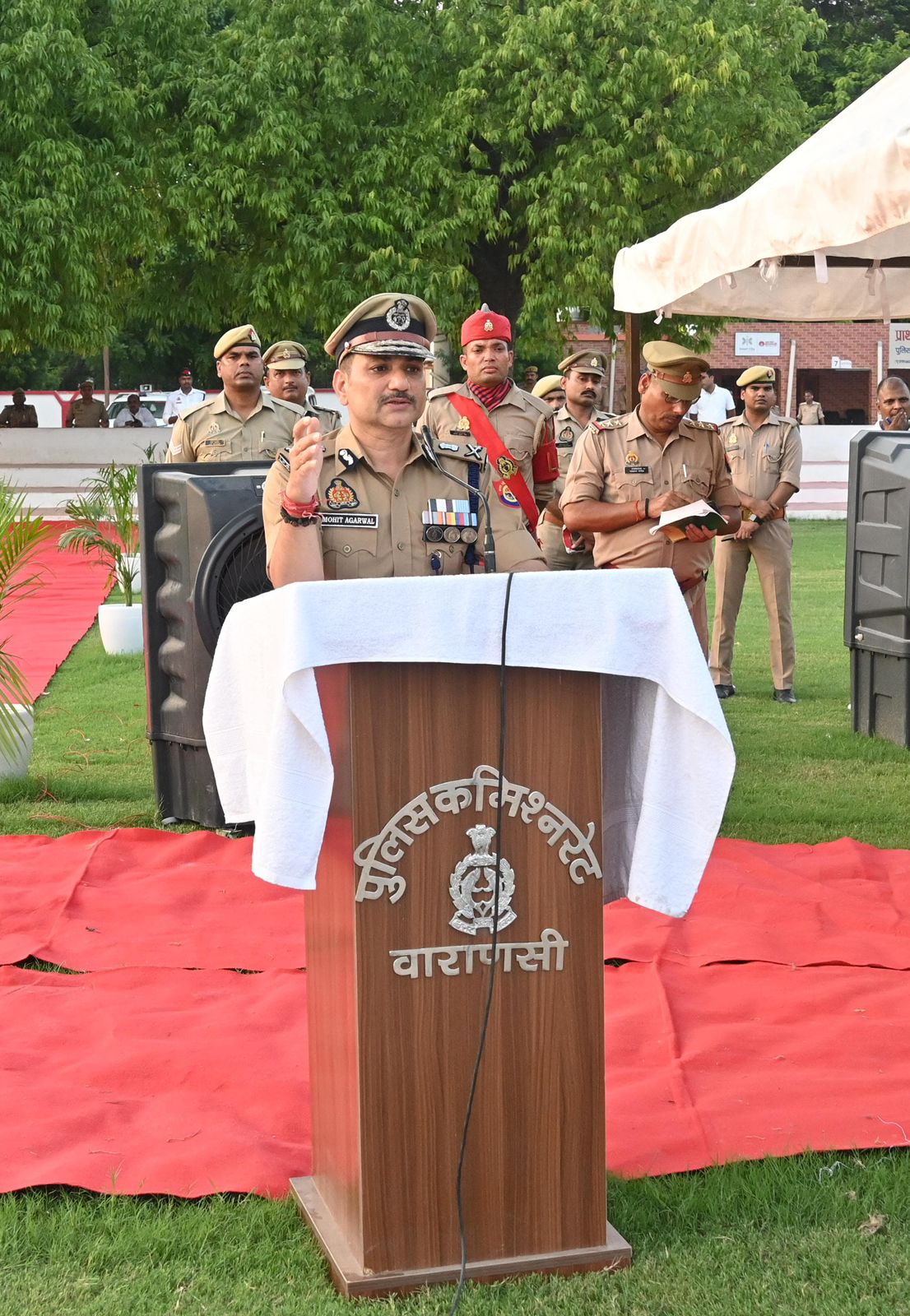 रिक्रूट ट्रेनिंग कोर्स का पुलिस आयुक्त ने किया शुभारंभ