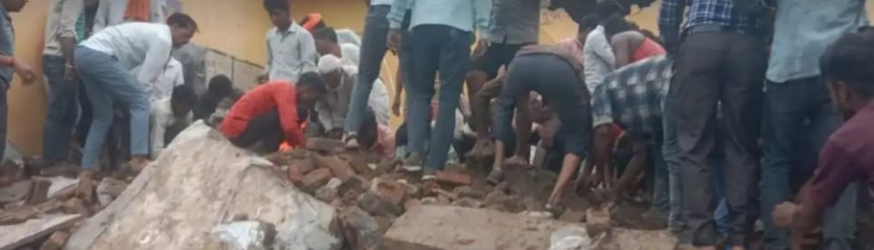राजस्थान : स्कूल की इमारत ढहने से 6 मासूमों की मौत