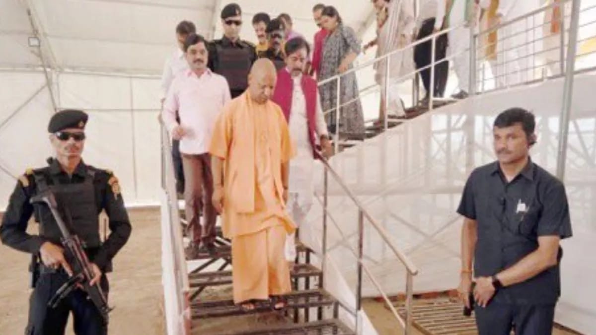 सीएम ने पीएम की प्रस्तावित रैली स्थल का लिया जायजा