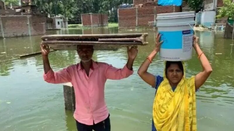 गंगा के पलट प्रवाह से वरूणा उफान पर