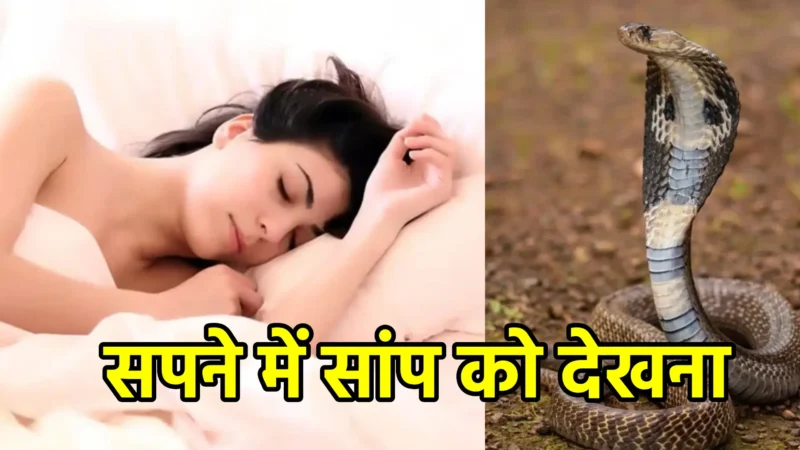 सपने में सांप को देखना – डर, बदलाव और चेतावनी का रहस्य