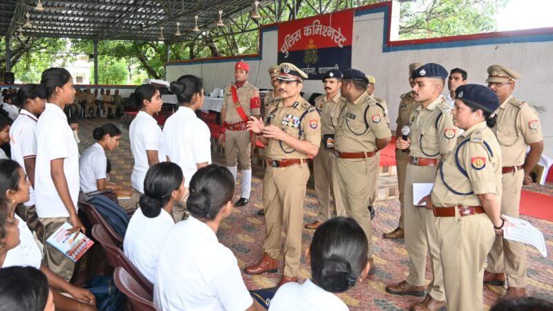 पुलिस आयुक्त ने महिला प्रशिक्षु आरक्षियों के प्रशिक्षण की गुणवत्ता पर दिया जोर