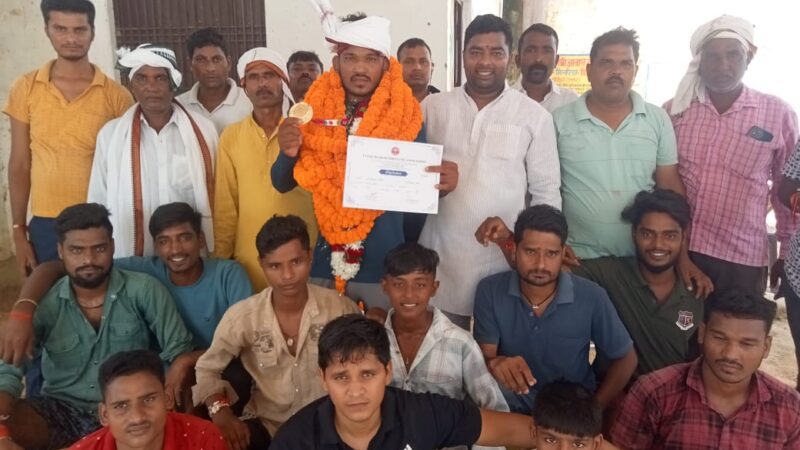 सुंदरम पहलवान ने प्रादेशिक कुश्ती में जीता स्वर्ण