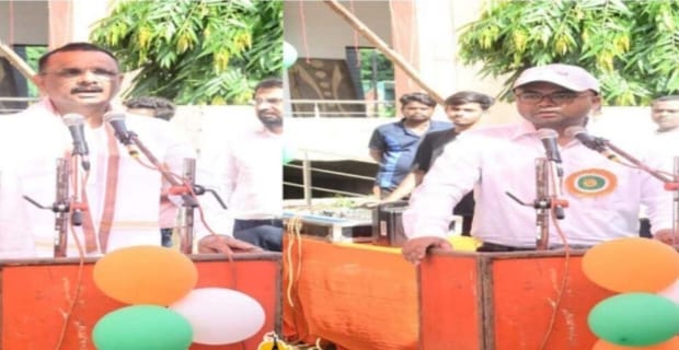 वाराणसी : महापौर ने फहराया तिरंगा