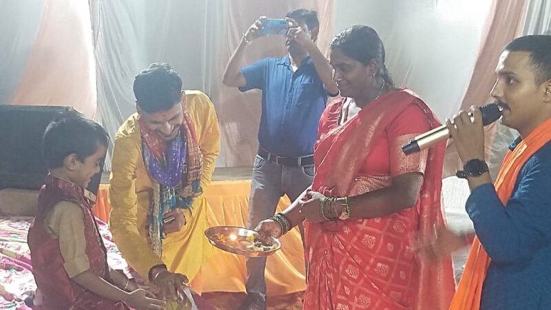 लोहता थाना परिसर में हर्षोल्लास के साथ मनाई गई श्री कृष्ण जन्माष्टमी