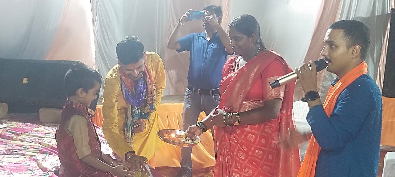 लोहता थाना परिसर में हर्षोल्लास के साथ मनाई गई श्री कृष्ण जन्माष्टमी