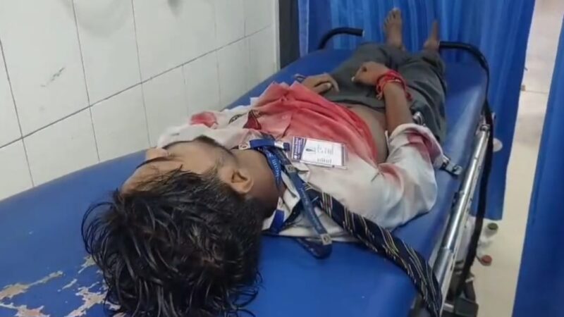 गाजीपुर : सनबीम स्कूल में 10वीं के छात्र की हत्या