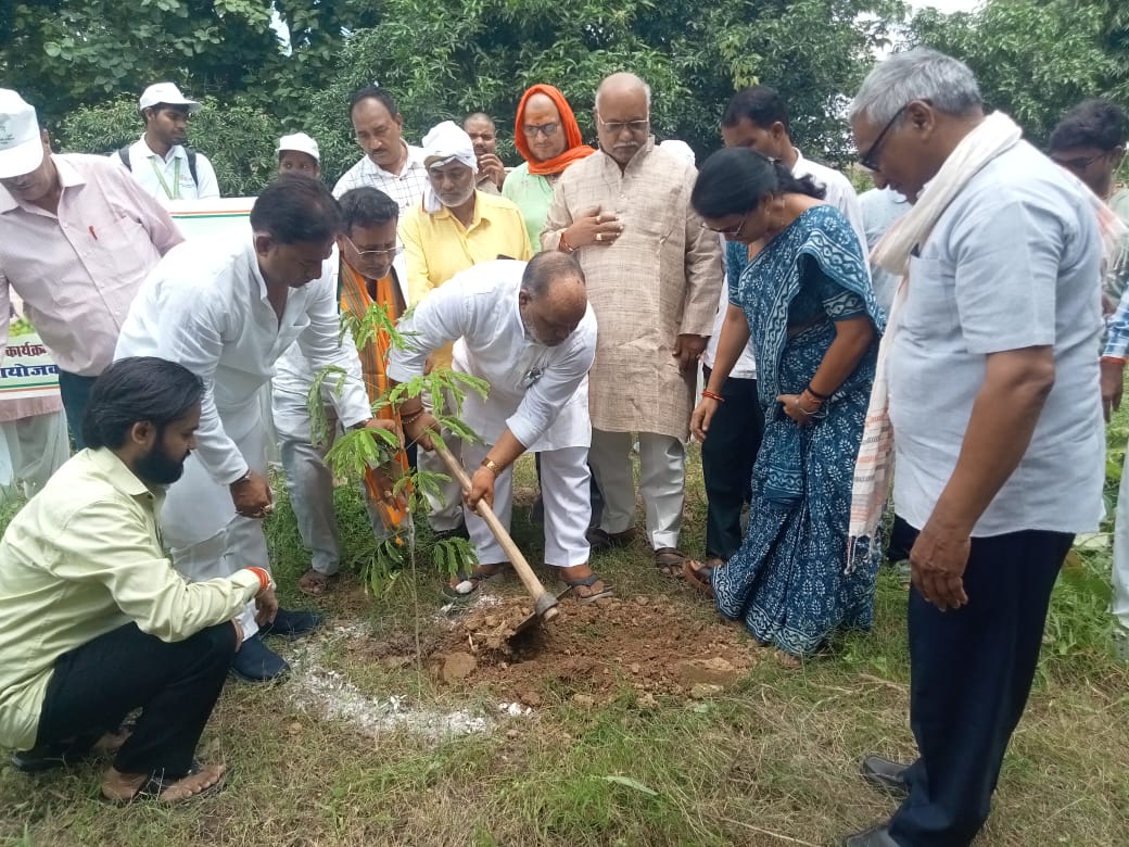 ‘एक पेड़ मां के नाम’ अभियान के तहत पौधारोपण व चित्रकला प्रतियोगिता संपन्न