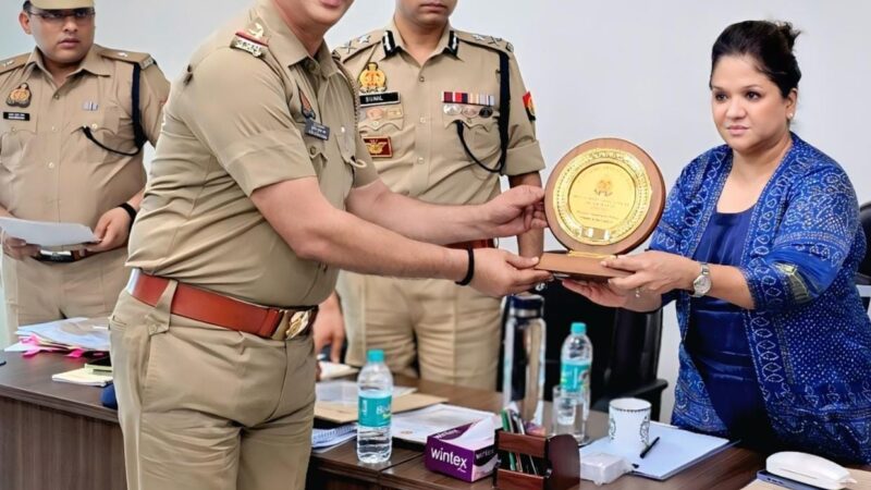 निरीक्षक सुनील वर्मा बने “बेस्ट इन्वेस्टिगेटिंग ऑफिसर ऑफ द मंथ”