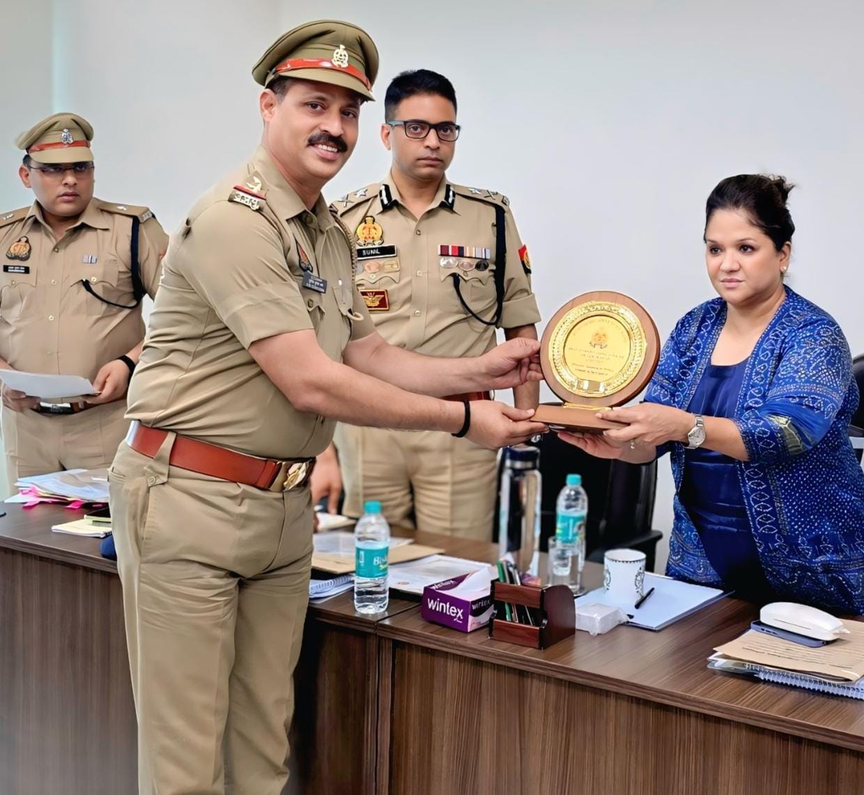 निरीक्षक सुनील वर्मा बने “बेस्ट इन्वेस्टिगेटिंग ऑफिसर ऑफ द मंथ”
