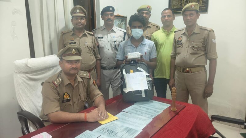 वाराणसी कैंट स्टेशन पर बिहार निवासी युवक गिरफ्तार