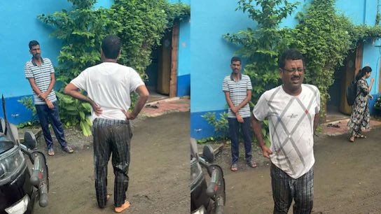 रेड के बीच दीवार कूदकर भाग रहे टीएमसी विधायक को खेत में दौड़ाकर पकड़ा