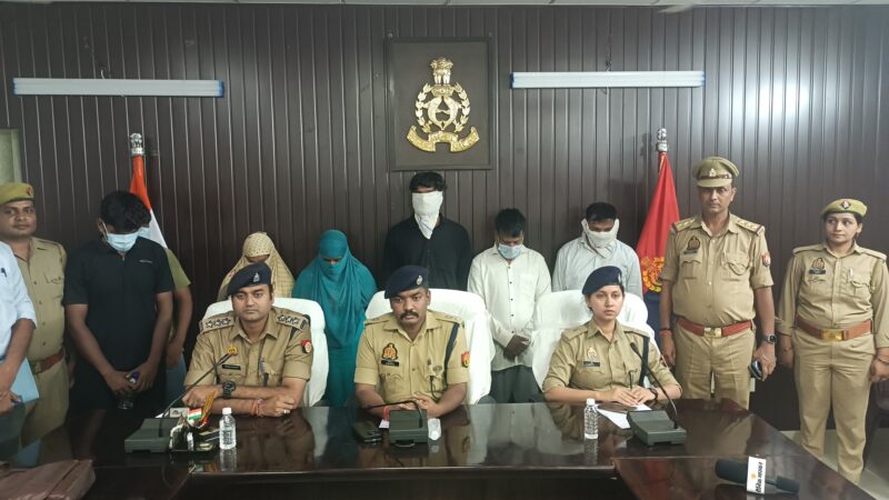 विदेश में नौकरी दिलाने के नाम पर चल रहे फर्जी कंपनी और 2 कॉल सेंटर सीज, अंतर्राज्जीय गैंग के 7 सदस्य गिरफ्तार