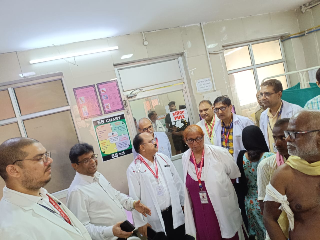 महानिदेशक प्रशिक्षण ने  दिया चिकित्सकीय सेवाओं का राष्ट्रीय मानकों के अनुरूप सुविधाएं बढ़ाने के निर्देश