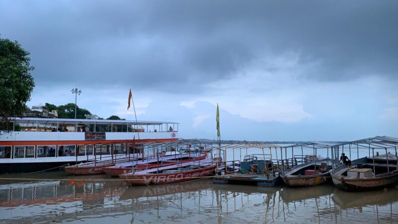 एक सेमी प्रति घंटे की रफ्तार से घट रहा गंगा का जलस्तर