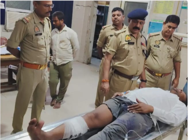सोनभद्र : 3 वर्षीय नाबालिग से रेप के आरोपी को पुलिस ने मुठभेड़ में किया गिरफ्तार