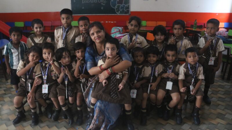 वेद इंटरनेशनल स्कूल में उत्साह पूर्वक मनाया गया शिक्षक दिवस