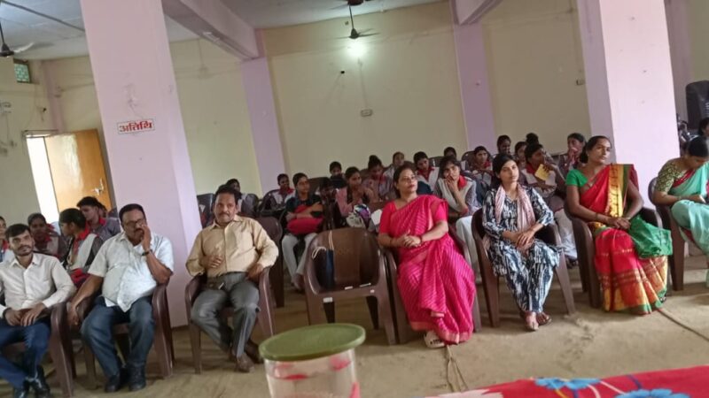 राजेश्वरी महिला स्नातकोत्तर महाविद्यालय में पोषाहार पर संगोष्ठी सम्पन्न