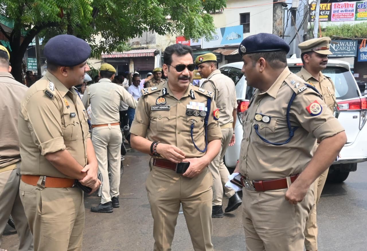 वीवीआईपी कार्यक्रम की तैयारियों का पुलिस आयुक्त ने किया स्थलीय निरीक्षण