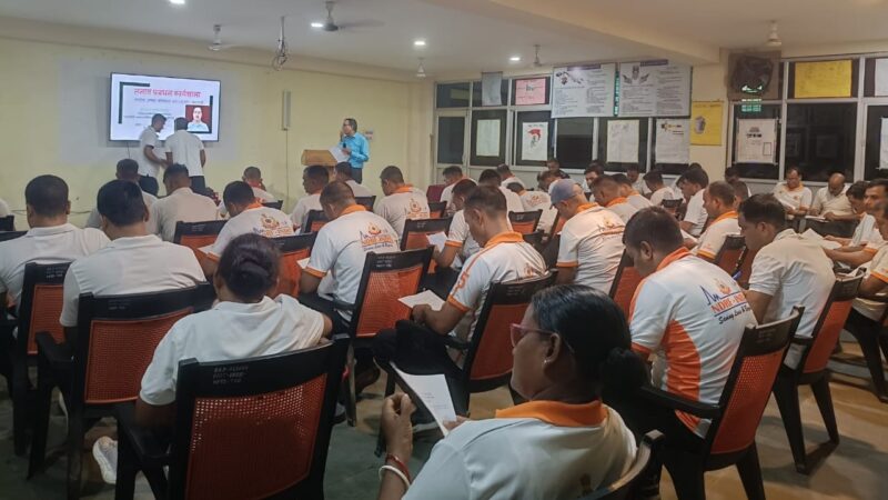 एनडीआरएफ 11वीं बटालियन में तनाव प्रबंधन कार्यशाला संपन्न