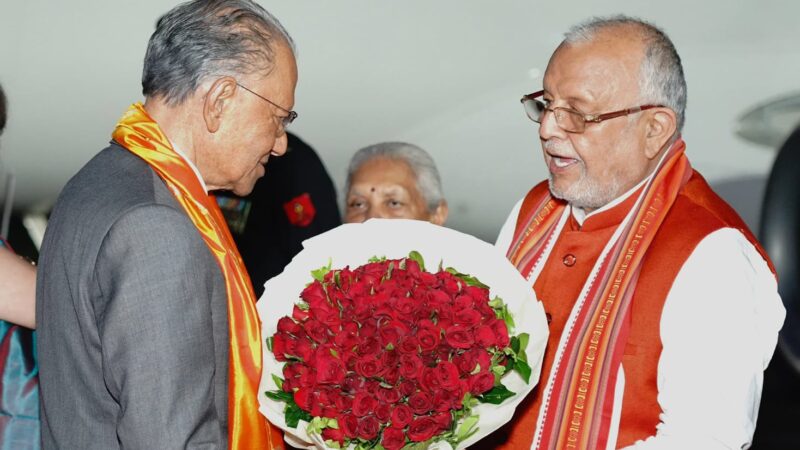 मॉरीशस के पीएम पहुंचे वाराणसी