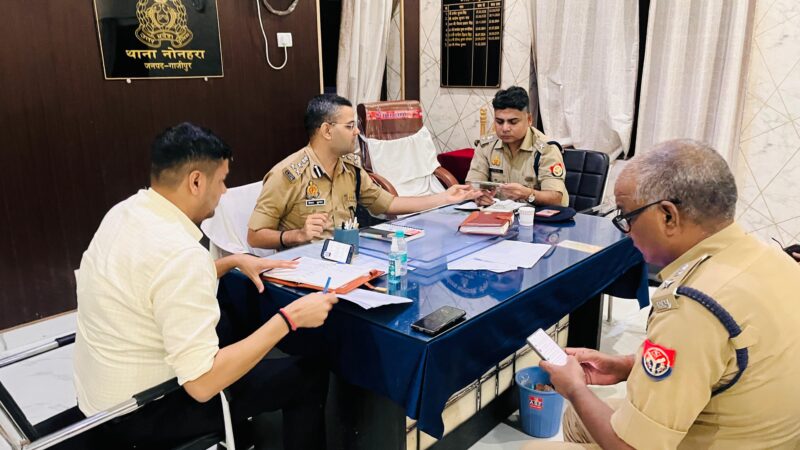 गाजीपुर: थानाध्यक्ष समेत 6 पुलिसकर्मी निलंबित, 5 लाइन हाजिर
