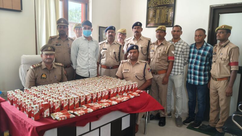 वाराणसी: जीआरपी ने 43.2 लीटर अवैध शराब के साथ एक तस्कर किया गिरफ्तार