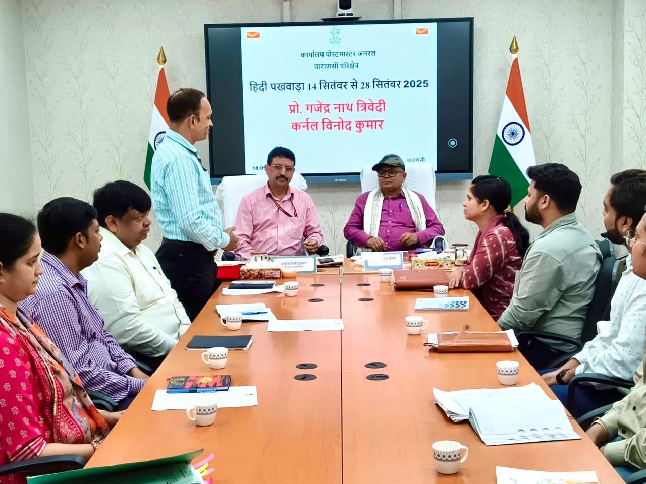 हिन्दी भाषा का प्रसार क्रम अन्य भाषाओं के सीखने से ही संभव है: प्रोफेसर त्रिवेदी