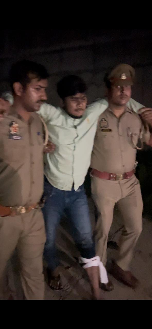 चौबेपुर : पुलिस मुठभेड़ में बदमाश घायल