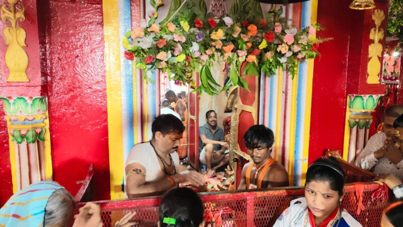 शारदीय नवरात्र के प्रथम दिन मां शैलपुत्री के दर्शन-पूजन को उमड़े श्रद्धालु