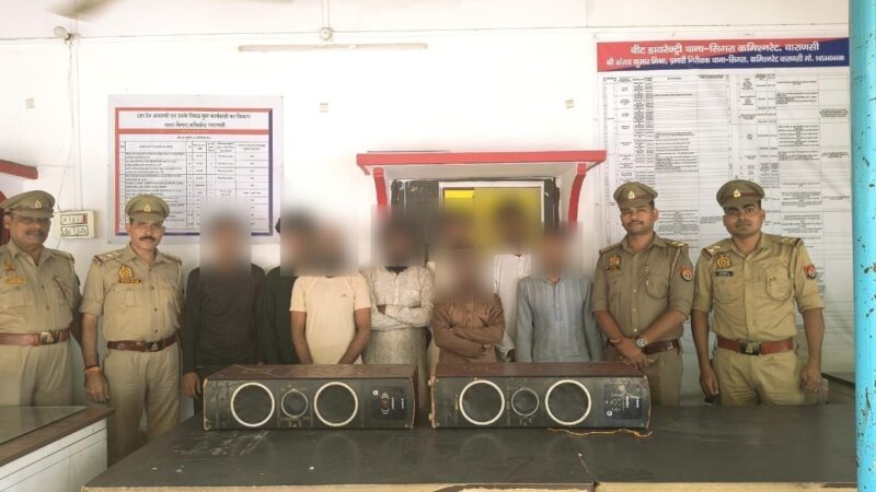 साम्प्रदायिक सौहार्द बिगाड़ने के आरोप में 8 गिरफ्तार