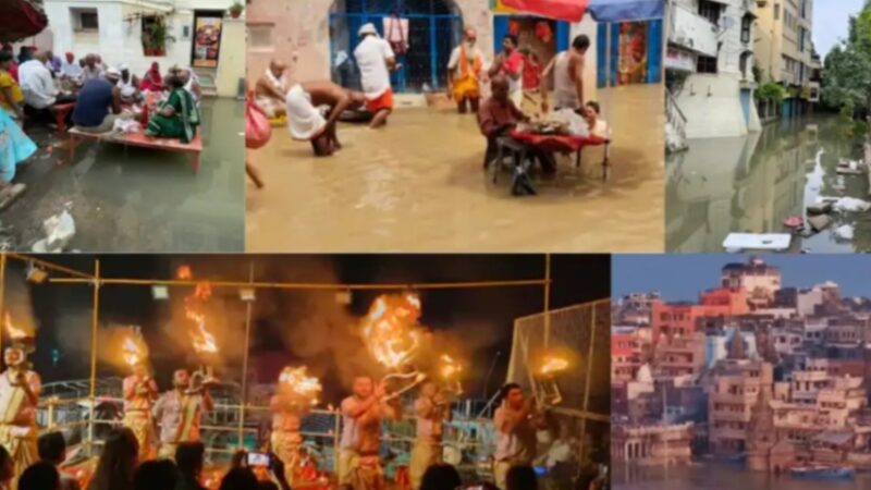 वाराणसी में गंगा-वरुणा का कहर, 30 हजार परिवार बाढ़ की चपेट में