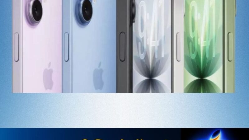 iPhone 17 बड़ी डिस्प्ले और पांच कलर ऑप्शन में लॉन्च