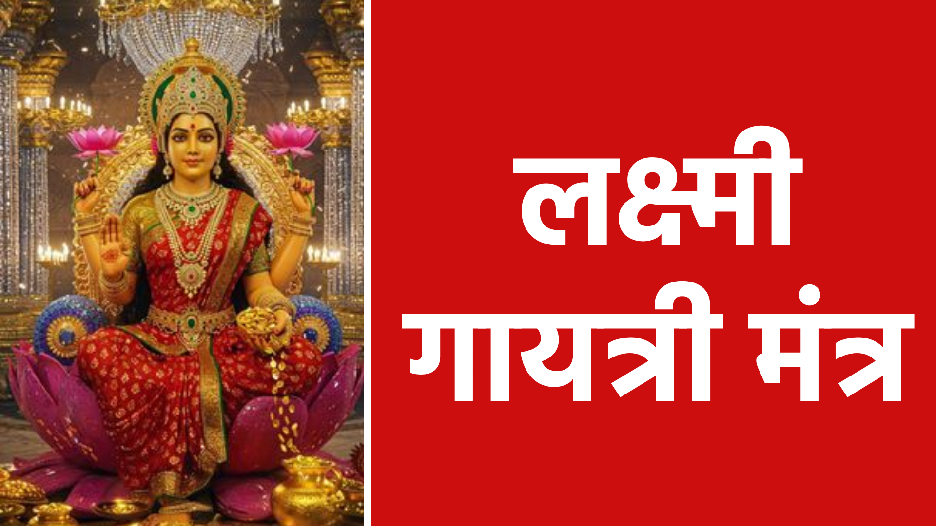 लक्ष्मी गायत्री मंत्र: धन, सुख और समृद्धि पाने का शक्तिशाली मंत्र